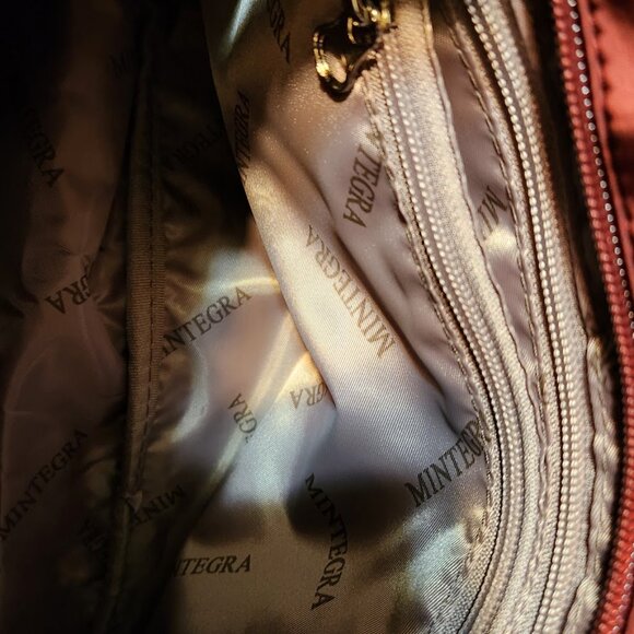 Burgundy Mintegra Travel or Every Day Bag, Lots of Pockets! - Picture 7 of 12